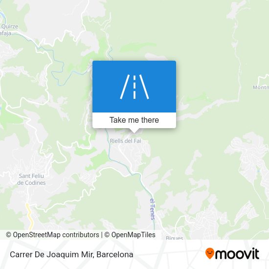 Carrer De Joaquim Mir map