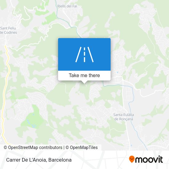 Carrer De L'Anoia map