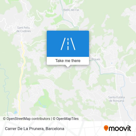 Carrer De La Prunera map
