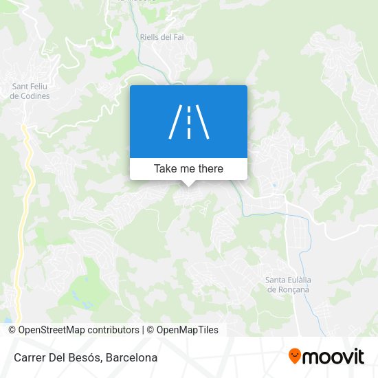 Carrer Del Besós map