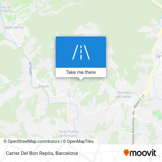 Carrer Del Bon Repòs map