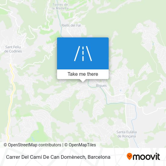 Carrer Del Camí De Can Domènech map