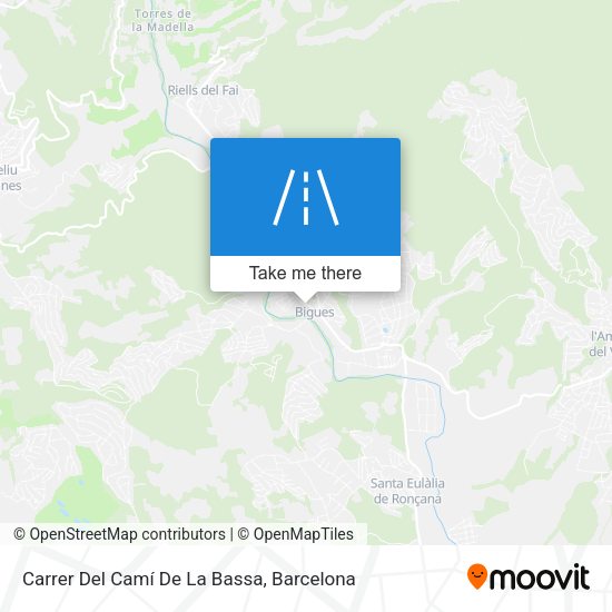 Carrer Del Camí De La Bassa map