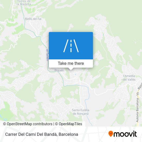Carrer Del Camí Del Bandà map
