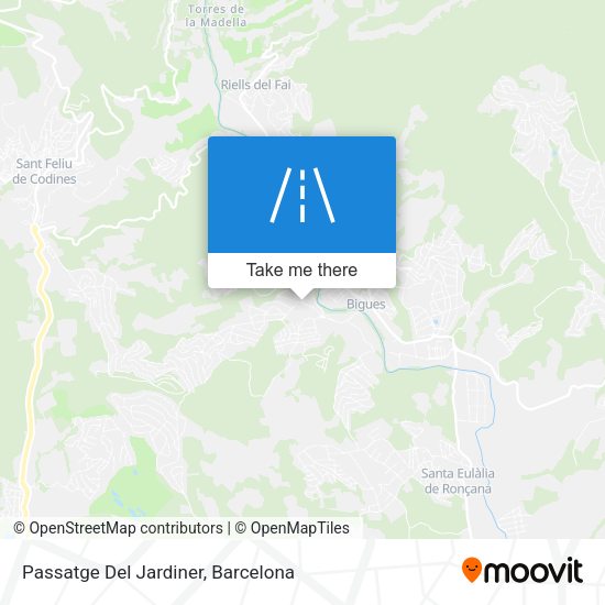 Passatge Del Jardiner map
