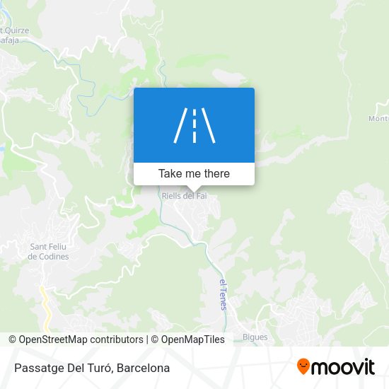 Passatge Del Turó map