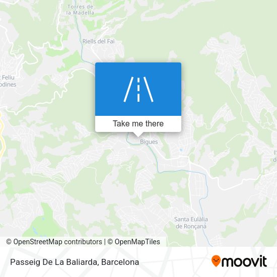 Passeig De La Baliarda map