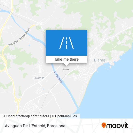 Avinguda De L'Estació map
