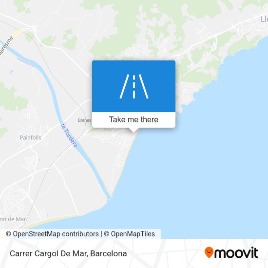 Carrer Cargol De Mar map