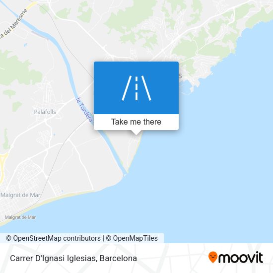 Carrer D'Ignasi Iglesias map