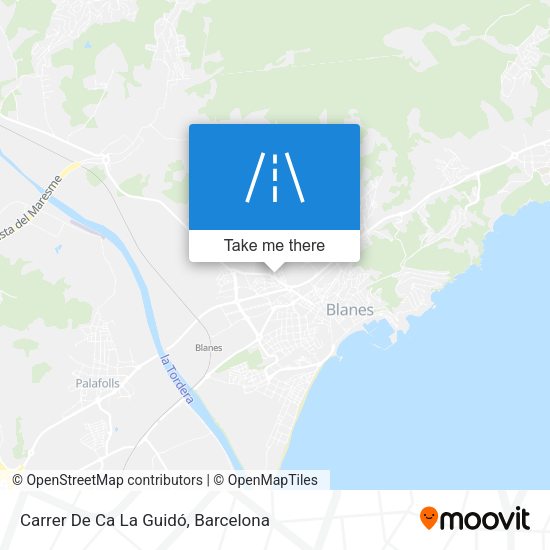 Carrer De Ca La Guidó map