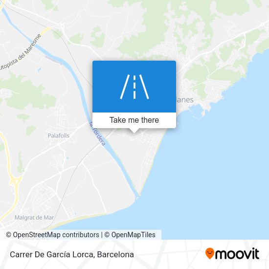 Carrer De García Lorca map