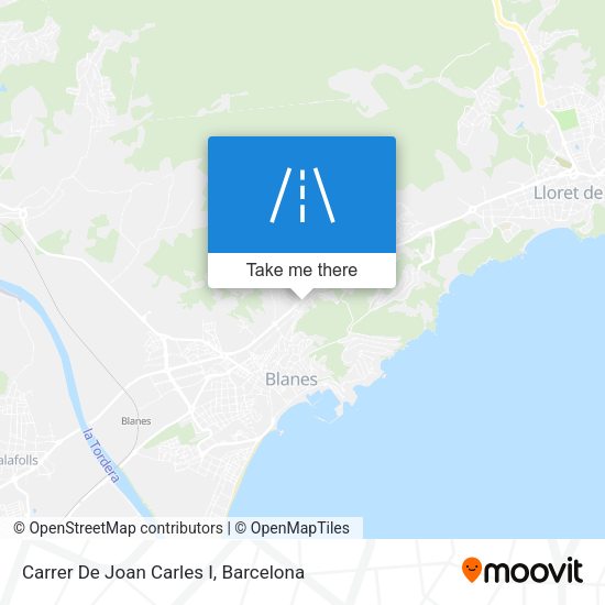 Carrer De Joan Carles I map