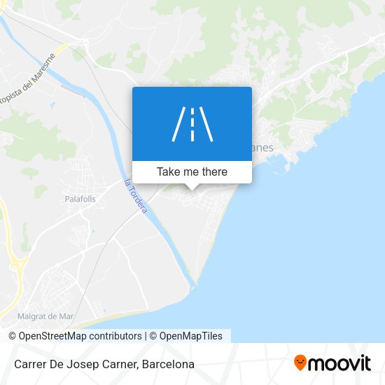 Carrer De Josep Carner map
