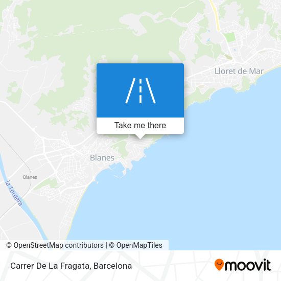 Carrer De La Fragata map