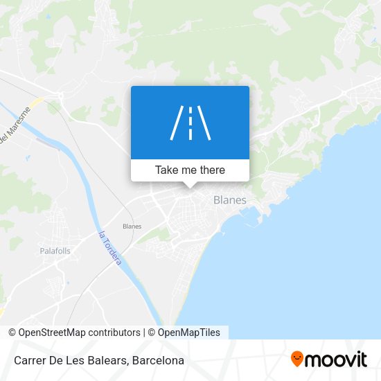 Carrer De Les Balears map