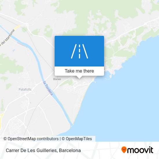 Carrer De Les Guilleries map
