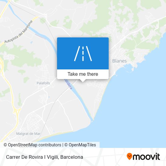 Carrer De Rovira I Vigili map