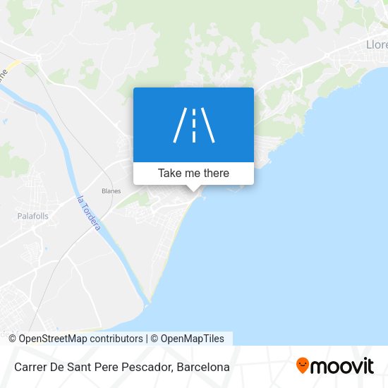 Carrer De Sant Pere Pescador map