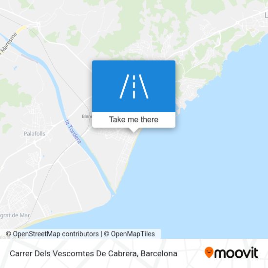 Carrer Dels Vescomtes De Cabrera map