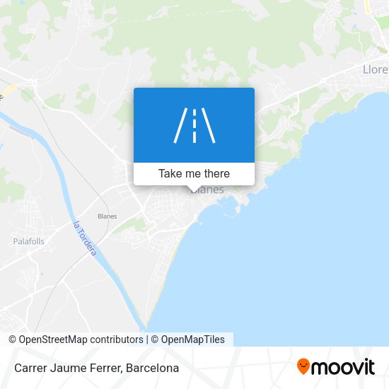 Carrer Jaume Ferrer map