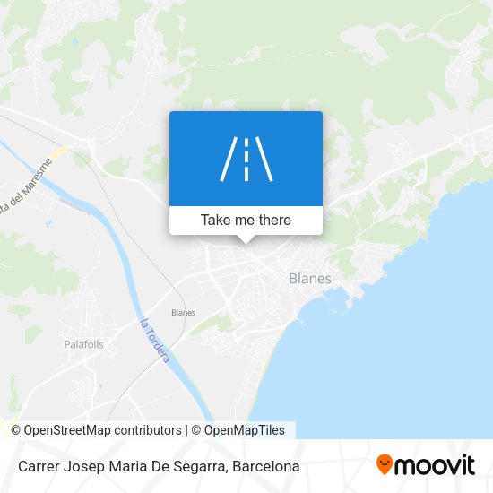 Carrer Josep Maria De Segarra map