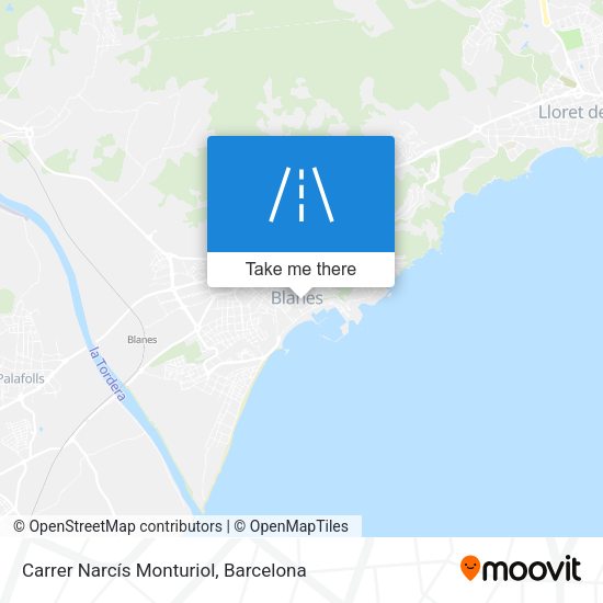 Carrer Narcís Monturiol map