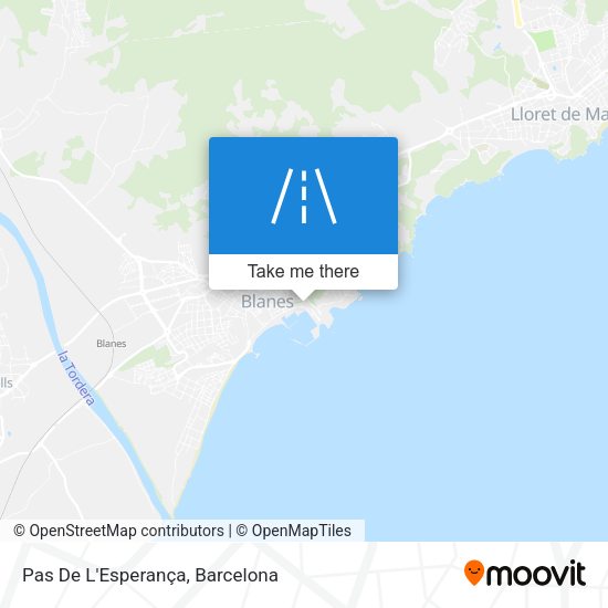 Pas De L'Esperança map
