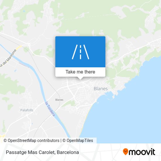 Passatge Mas Carolet map