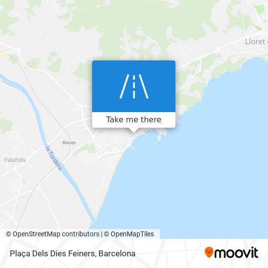 Plaça Dels Dies Feiners map