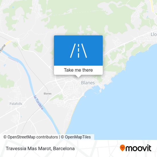 Travessia Mas Marot map