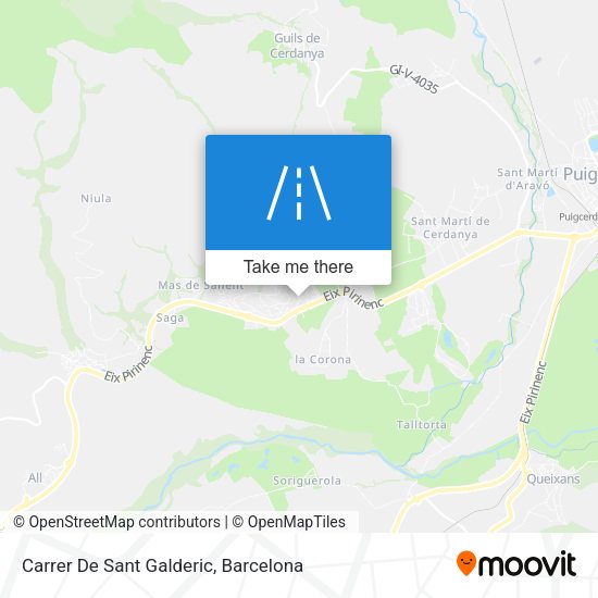 Carrer De Sant Galderic map