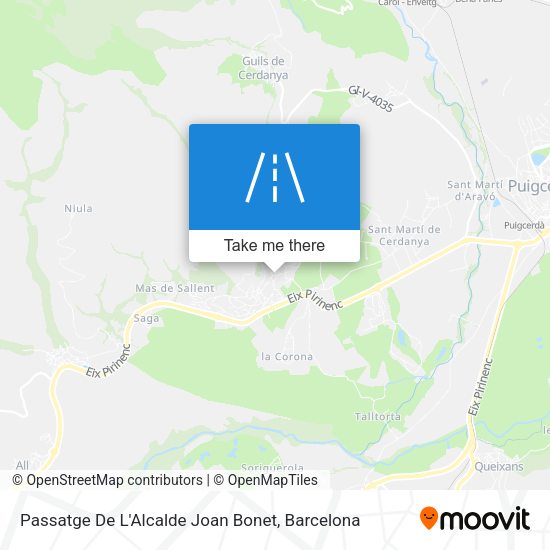 Passatge De L'Alcalde Joan Bonet map
