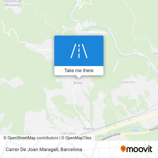 Carrer De Joan Maragall map