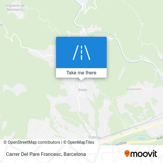 Carrer Del Pare Francesc map