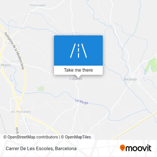 Carrer De Les Escoles map