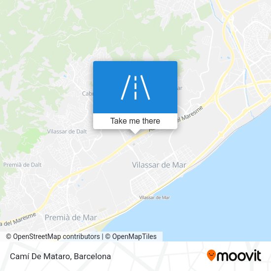 Camí De Mataro map