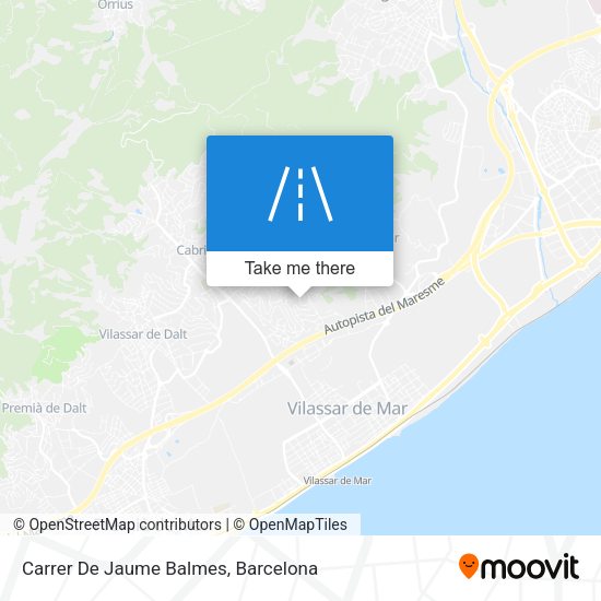 Carrer De Jaume Balmes map