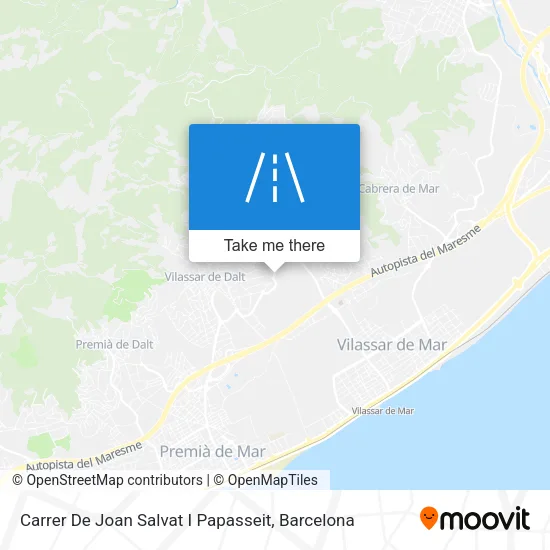 Carrer De Joan Salvat I Papasseit map
