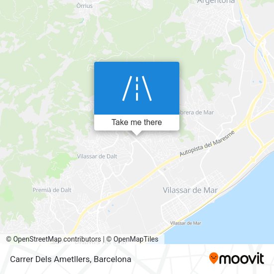 Carrer Dels Ametllers map