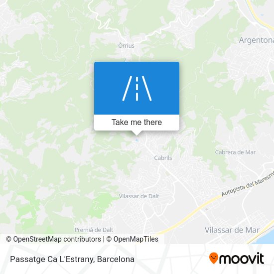 Passatge Ca L'Estrany map