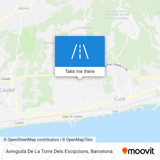 Avinguda De La Torre Dels Escipcions map