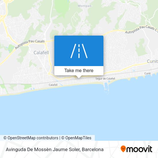 Avinguda De Mossèn Jaume Soler map