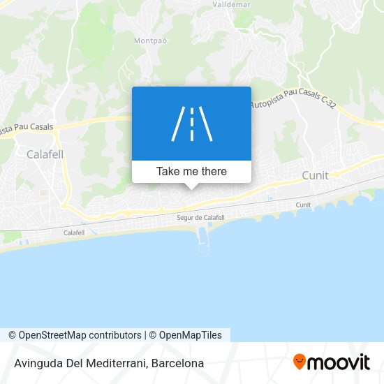 Avinguda Del Mediterrani map