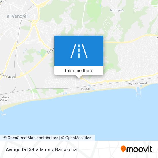 Avinguda Del Vilarenc map