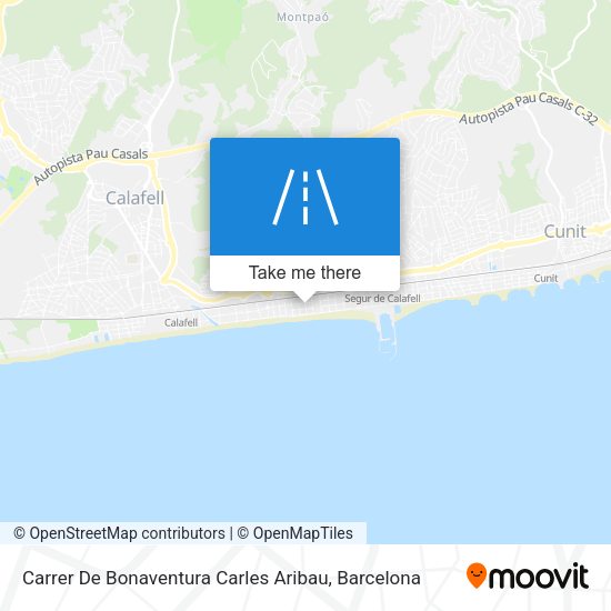 Carrer De Bonaventura Carles Aribau map