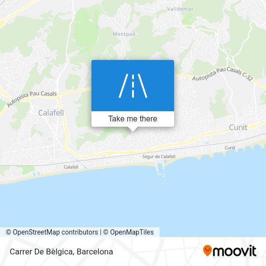 Carrer De Bèlgica map