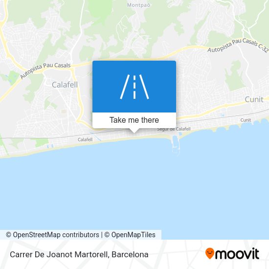 Carrer De Joanot Martorell map