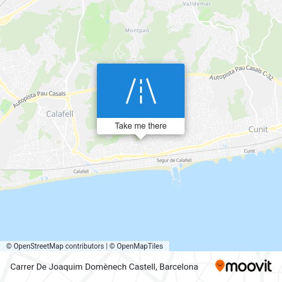 Carrer De Joaquim Domènech Castell map