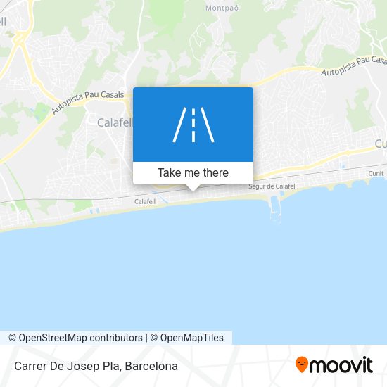 Carrer De Josep Pla map